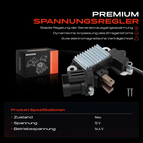 Generatorregler 12 V Frankberg 5481FB0061463 Bild Generatorregler 12 V Frankberg 5481FB0061463