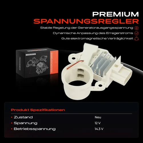 Generatorregler 12 V Frankberg 5481FB0061465 Bild Generatorregler 12 V Frankberg 5481FB0061465