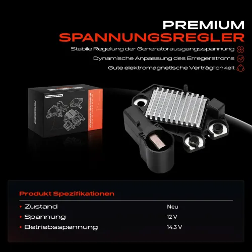 Generatorregler 12 V Frankberg 5481FB0061466 Bild Generatorregler 12 V Frankberg 5481FB0061466