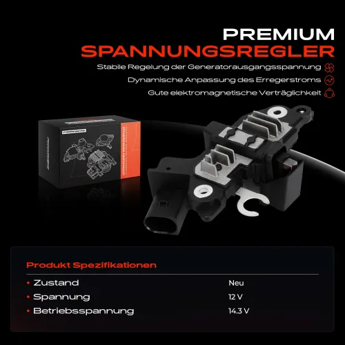 Generatorregler 12 V Frankberg 5481FB0061471 Bild Generatorregler 12 V Frankberg 5481FB0061471