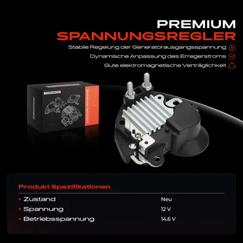 Generatorregler 12 V Frankberg 5481FB0061478 Bild Generatorregler 12 V Frankberg 5481FB0061478