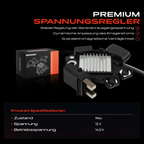 Generatorregler 12 V Frankberg 5481FB0061479 Bild Generatorregler 12 V Frankberg 5481FB0061479