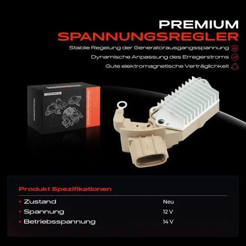 Generatorregler 12 V Frankberg 5481FB0061481 Bild Generatorregler 12 V Frankberg 5481FB0061481