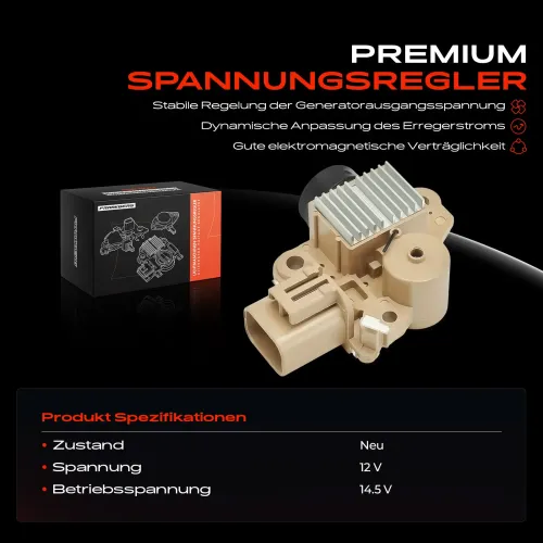Generatorregler 12 V Frankberg 5481FB0061484 Bild Generatorregler 12 V Frankberg 5481FB0061484