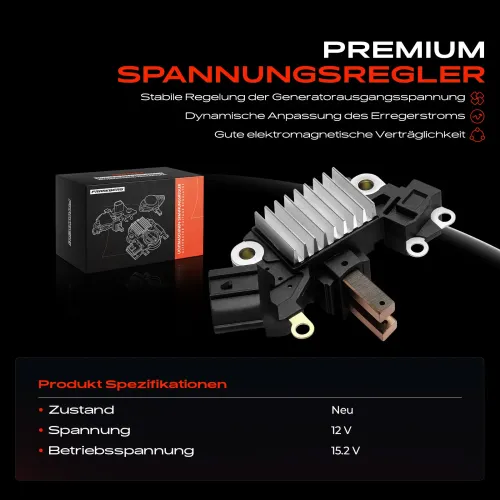 Generatorregler 12 V Frankberg 5481FB0061488 Bild Generatorregler 12 V Frankberg 5481FB0061488