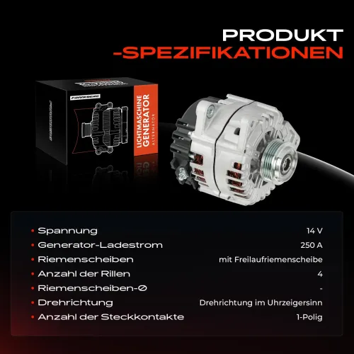 Generator 14 V Frankberg 5481FB0061549 Bild Generator 14 V Frankberg 5481FB0061549