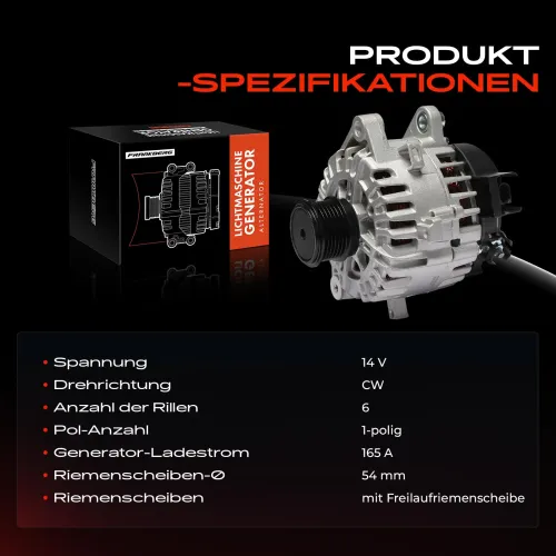 Generator 14 V Frankberg 5481FB0061574 Bild Generator 14 V Frankberg 5481FB0061574