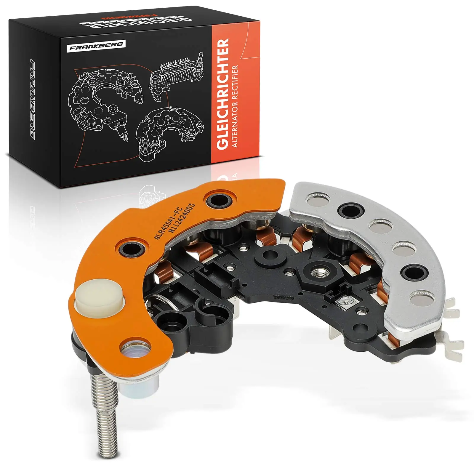 Gleichrichter, Generator 12 V Frankberg 5481FB0061657