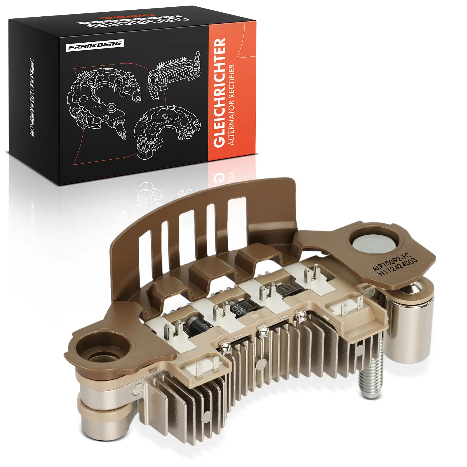 Gleichrichter, Generator 12 V Frankberg 5481FB0061747