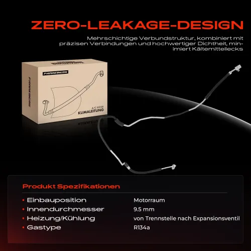 Hochdruck-/Niederdruckleitung, Klimaanlage Frankberg 5481FB0061782 Bild Hochdruck-/Niederdruckleitung, Klimaanlage Frankberg 5481FB0061782