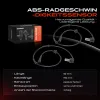 Sensor, Raddrehzahl vorne und hinten Frankberg 5481FB0062231 Bild Sensor, Raddrehzahl vorne und hinten Frankberg 5481FB0062231