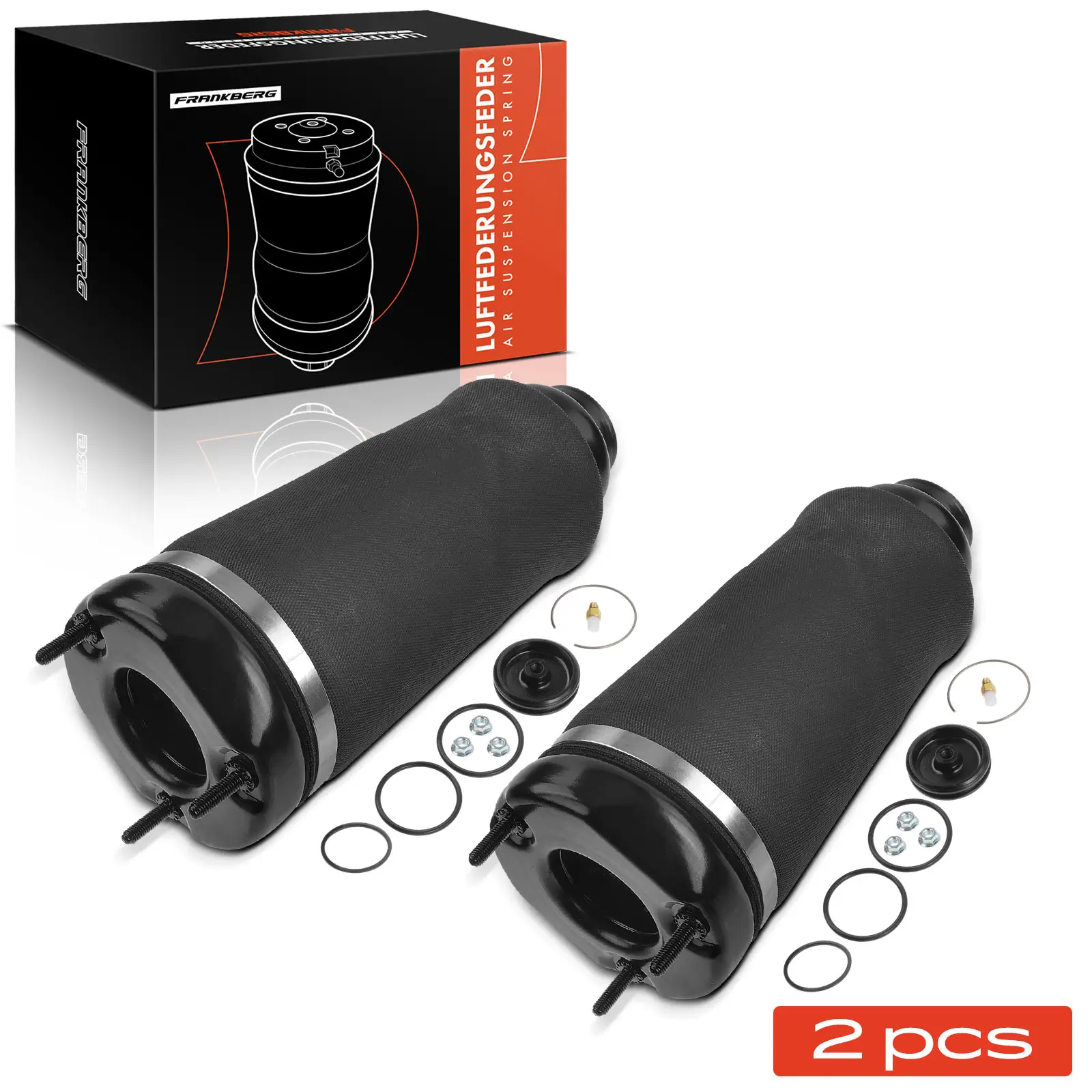Luftfeder, Fahrwerk Vorderachse beidseitig Frankberg 5481FB0062380