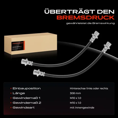 Bremsschlauch Hinterachse Frankberg 5481FB0062477 Bild Bremsschlauch Hinterachse Frankberg 5481FB0062477