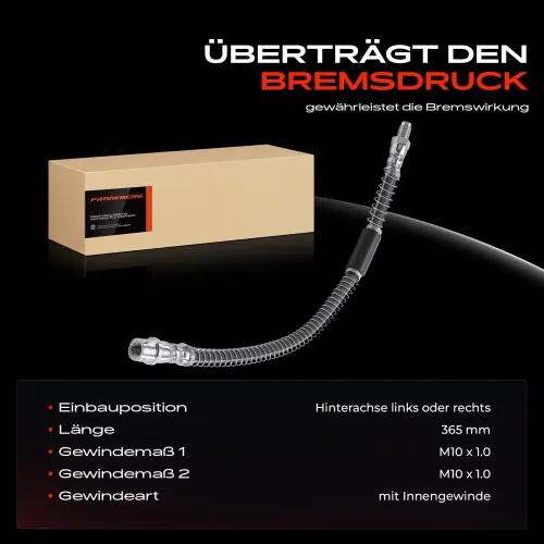 Bremsschlauch Hinterachse Frankberg 5481FB0062644 Bild Bremsschlauch Hinterachse Frankberg 5481FB0062644
