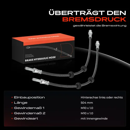 Bremsschlauch Hinterachse Frankberg 5481FB0062675 Bild Bremsschlauch Hinterachse Frankberg 5481FB0062675