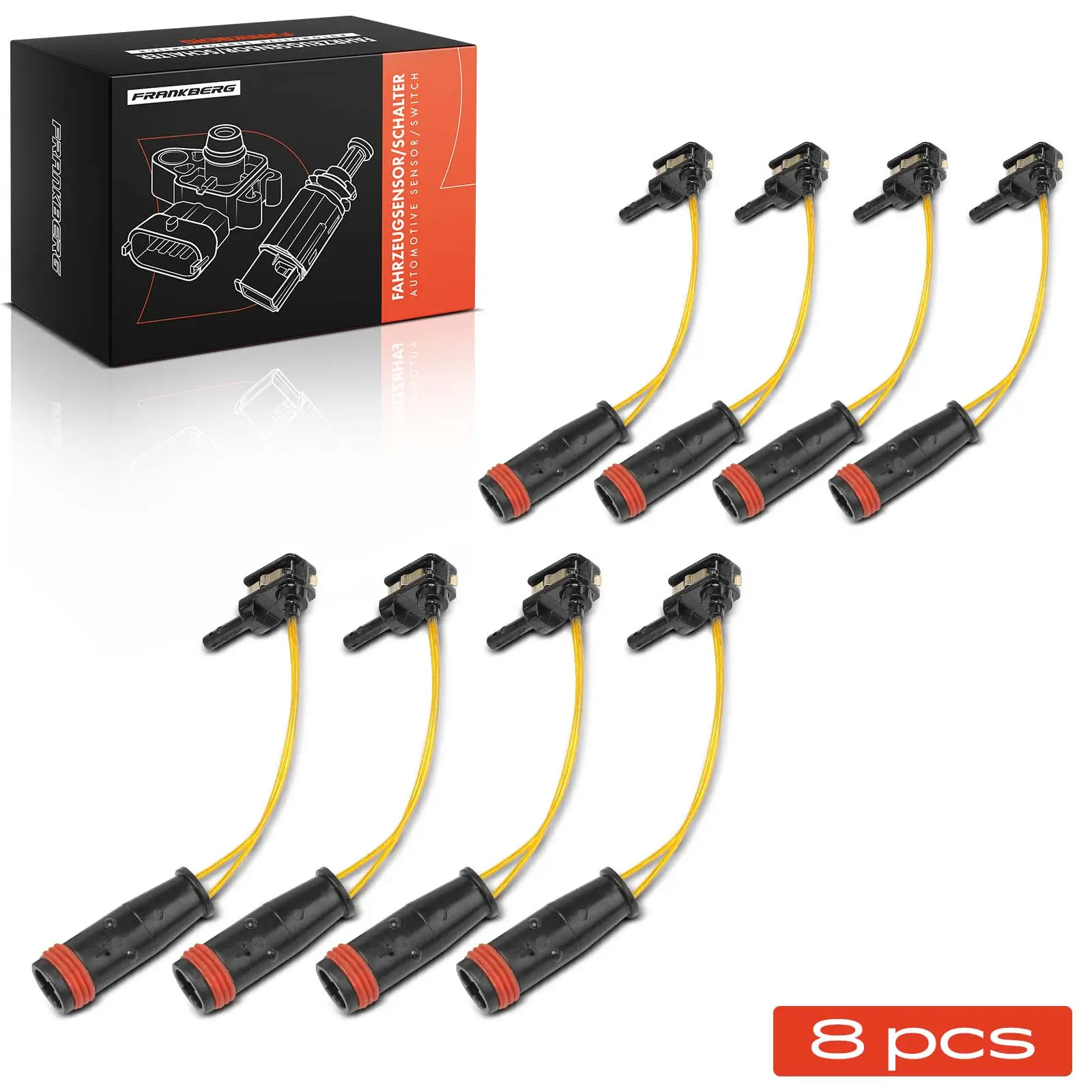 Warnkontakt, Bremsbelagverschleiß vorne und hinten Frankberg 5481FB0062684