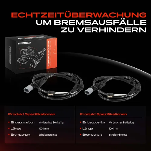 Warnkontakt, Bremsbelagverschleiß Vorderachse beidseitig Frankberg 5481FB0062689 Bild Warnkontakt, Bremsbelagverschleiß Vorderachse beidseitig Frankberg 5481FB0062689