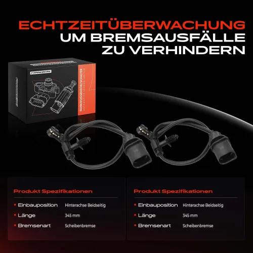 Warnkontakt, Bremsbelagverschleiß Hinterachse beidseitig Frankberg 5481FB0062731 Bild Warnkontakt, Bremsbelagverschleiß Hinterachse beidseitig Frankberg 5481FB0062731