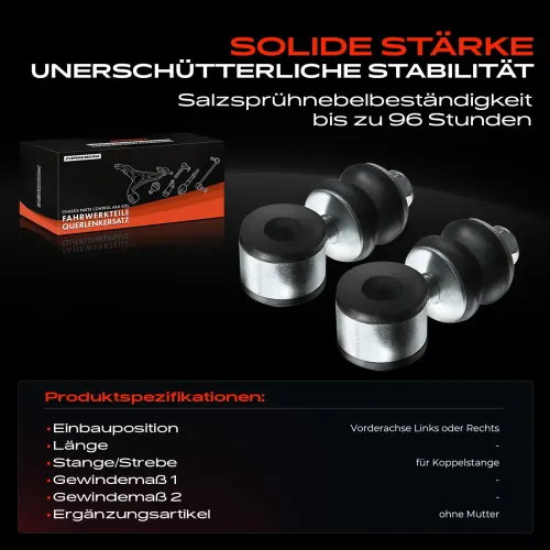 Stange/Strebe, Stabilisator Vorderachse Frankberg 5481FB0062751 Bild Stange/Strebe, Stabilisator Vorderachse Frankberg 5481FB0062751