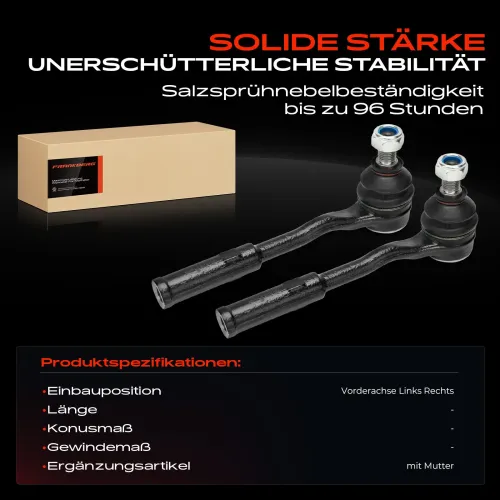 Spurstangenkopf Vorderachse Frankberg 5481FB0062777 Bild Spurstangenkopf Vorderachse Frankberg 5481FB0062777