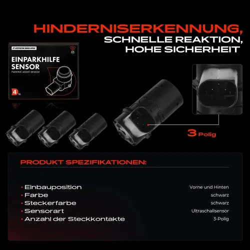 Sensor, Einparkhilfe Frankberg 5481FB0062790 Bild Sensor, Einparkhilfe Frankberg 5481FB0062790