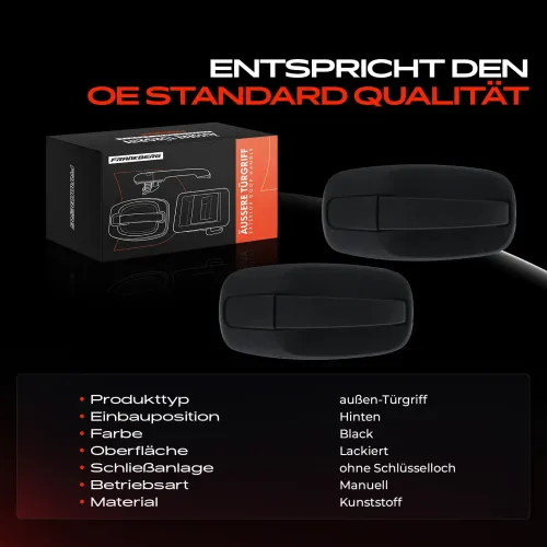 Türaußengriff hinten Frankberg 5481FB0062874 Bild Türaußengriff hinten Frankberg 5481FB0062874