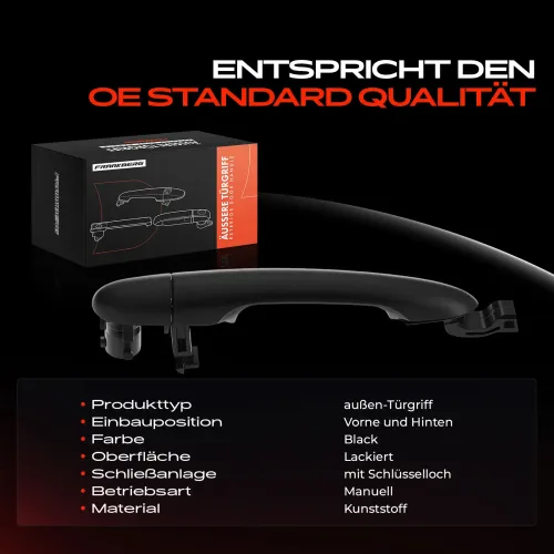 Türaußengriff vorne und hinten Frankberg 5481FB0062891 Bild Türaußengriff vorne und hinten Frankberg 5481FB0062891