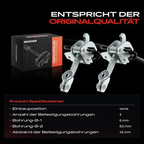 Türfeststeller vorne Frankberg 5481FB0063102 Bild Türfeststeller vorne Frankberg 5481FB0063102