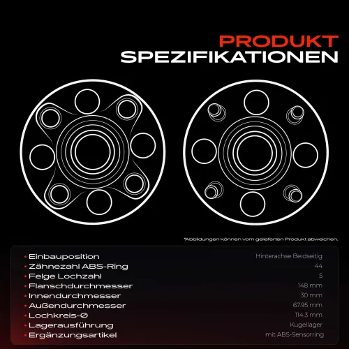 Radlagersatz Frankberg 5481FB0063469 Bild Radlagersatz Frankberg 5481FB0063469