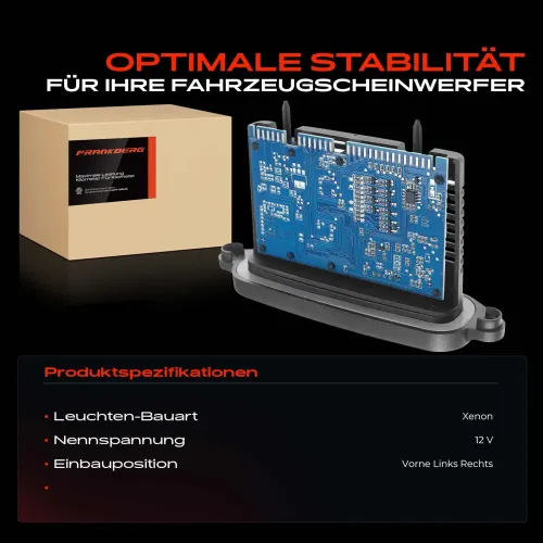 Steuergerät, Kurvenscheinwerfer Frankberg 5481FB0063505 Bild Steuergerät, Kurvenscheinwerfer Frankberg 5481FB0063505