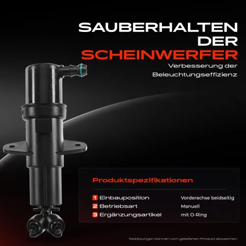 Waschwasserdüse, Scheibenreinigung Frankberg 5481FB0063525 Bild Waschwasserdüse, Scheibenreinigung Frankberg 5481FB0063525