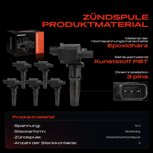 Zündspule Frankberg 5481FB0063651 Bild Zündspule Frankberg 5481FB0063651