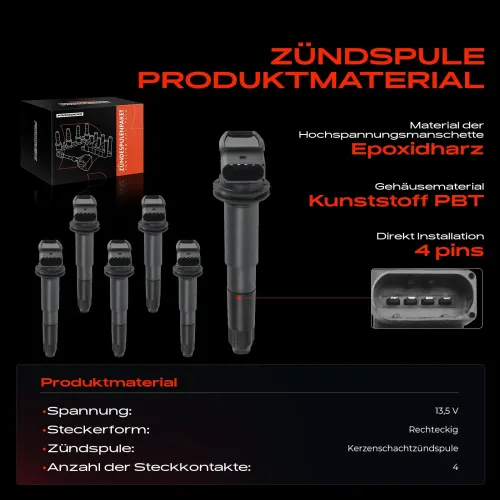 Zündspule Frankberg 5481FB0063700 Bild Zündspule Frankberg 5481FB0063700