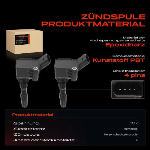 Zündspule Frankberg 5481FB0063808 Bild Zündspule Frankberg 5481FB0063808