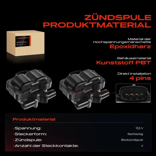 Zündspule Frankberg 5481FB0063842 Bild Zündspule Frankberg 5481FB0063842