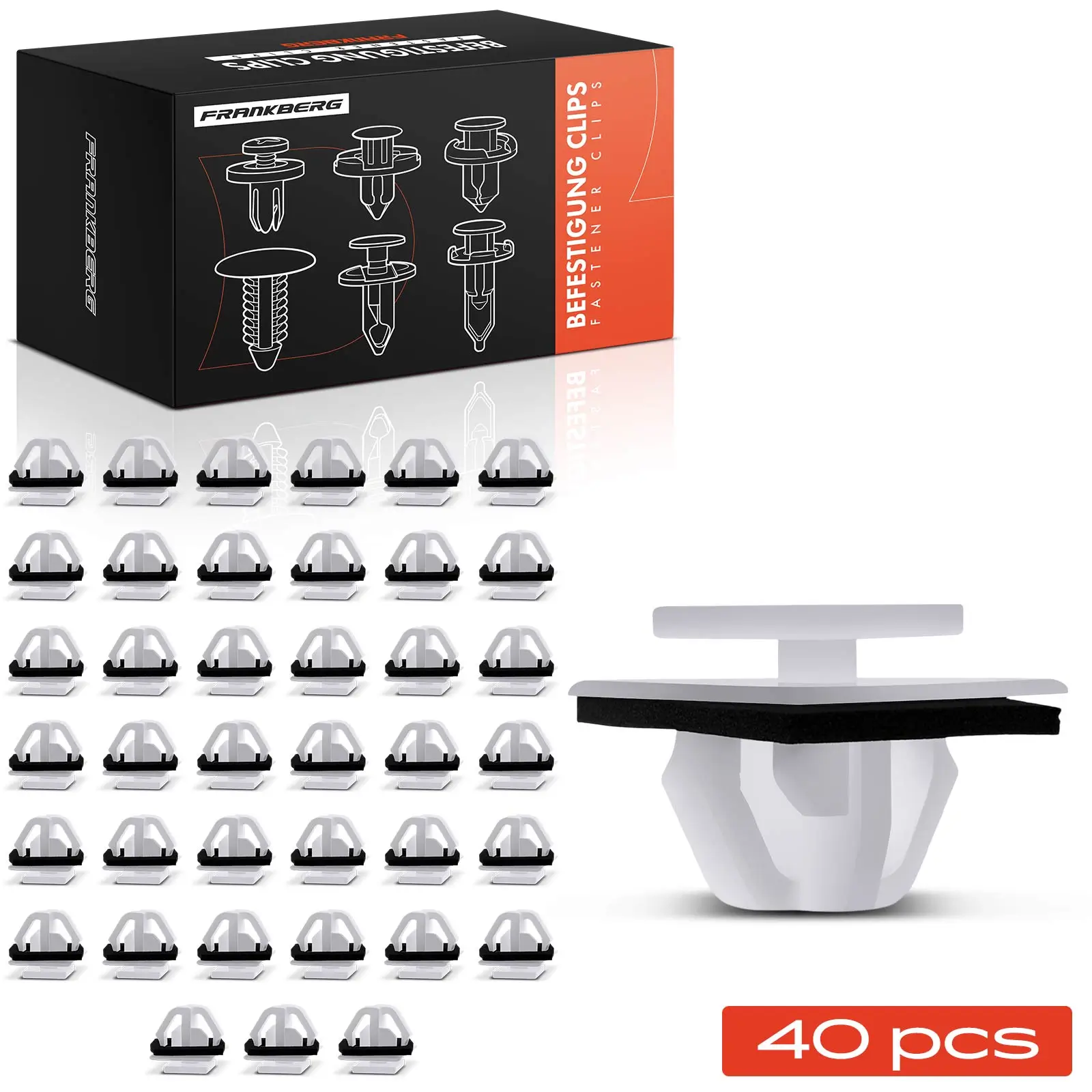 Clip, Zier-/Schutzleiste Türverkleidung Frankberg 5481FB0064028