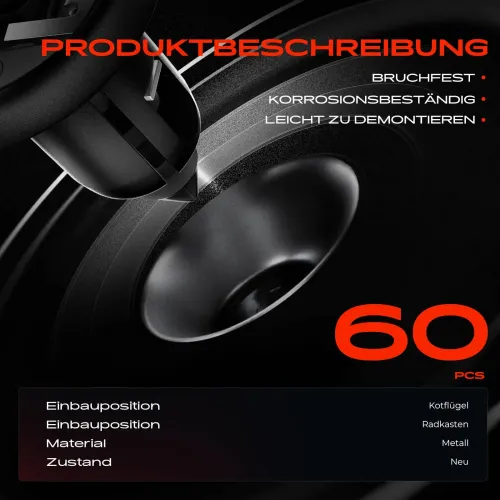 Clip, Zier-/Schutzleiste Frankberg 5481FB0064093 Bild Clip, Zier-/Schutzleiste Frankberg 5481FB0064093