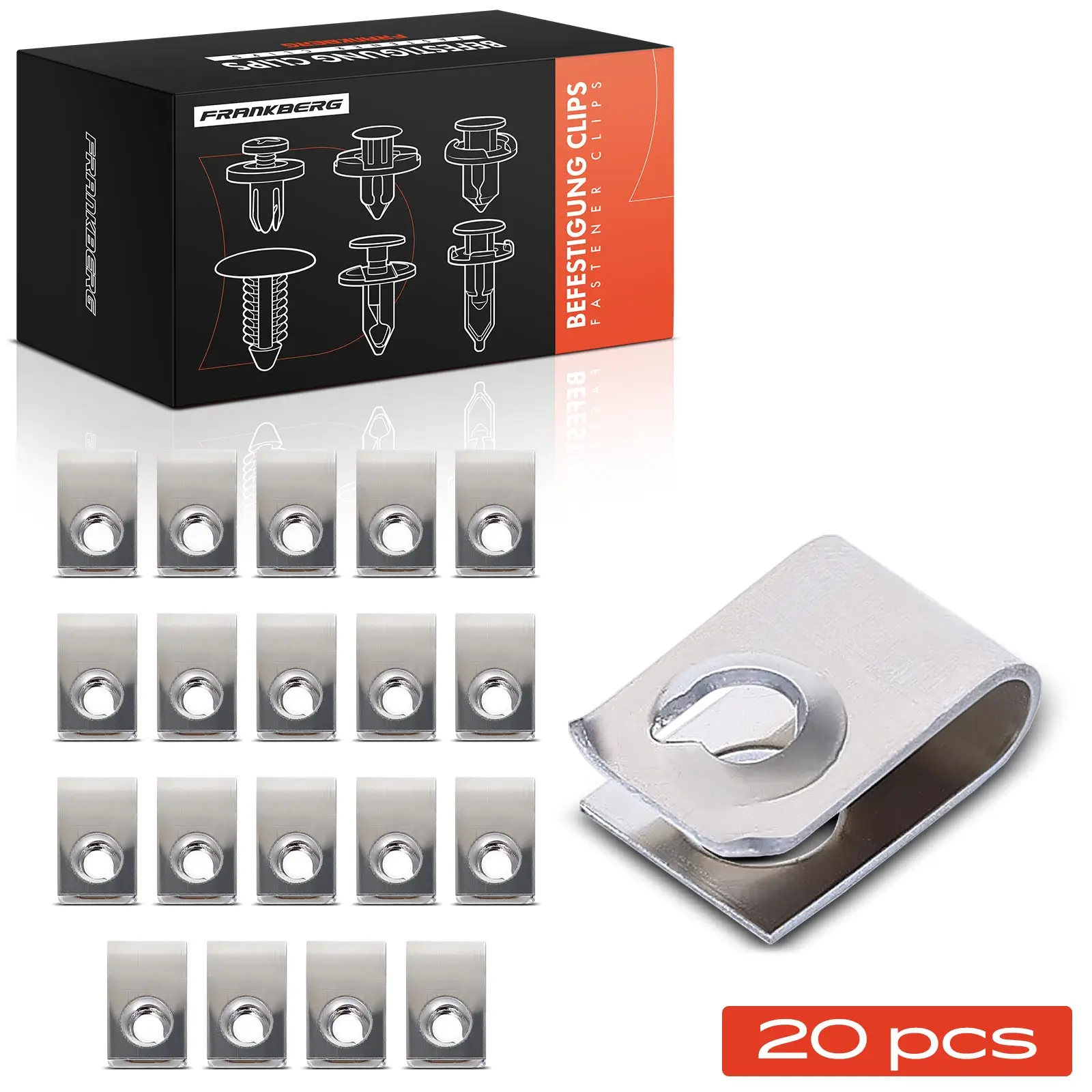 Clip, Zier-/Schutzleiste Kotflügel Frankberg 5481FB0064149