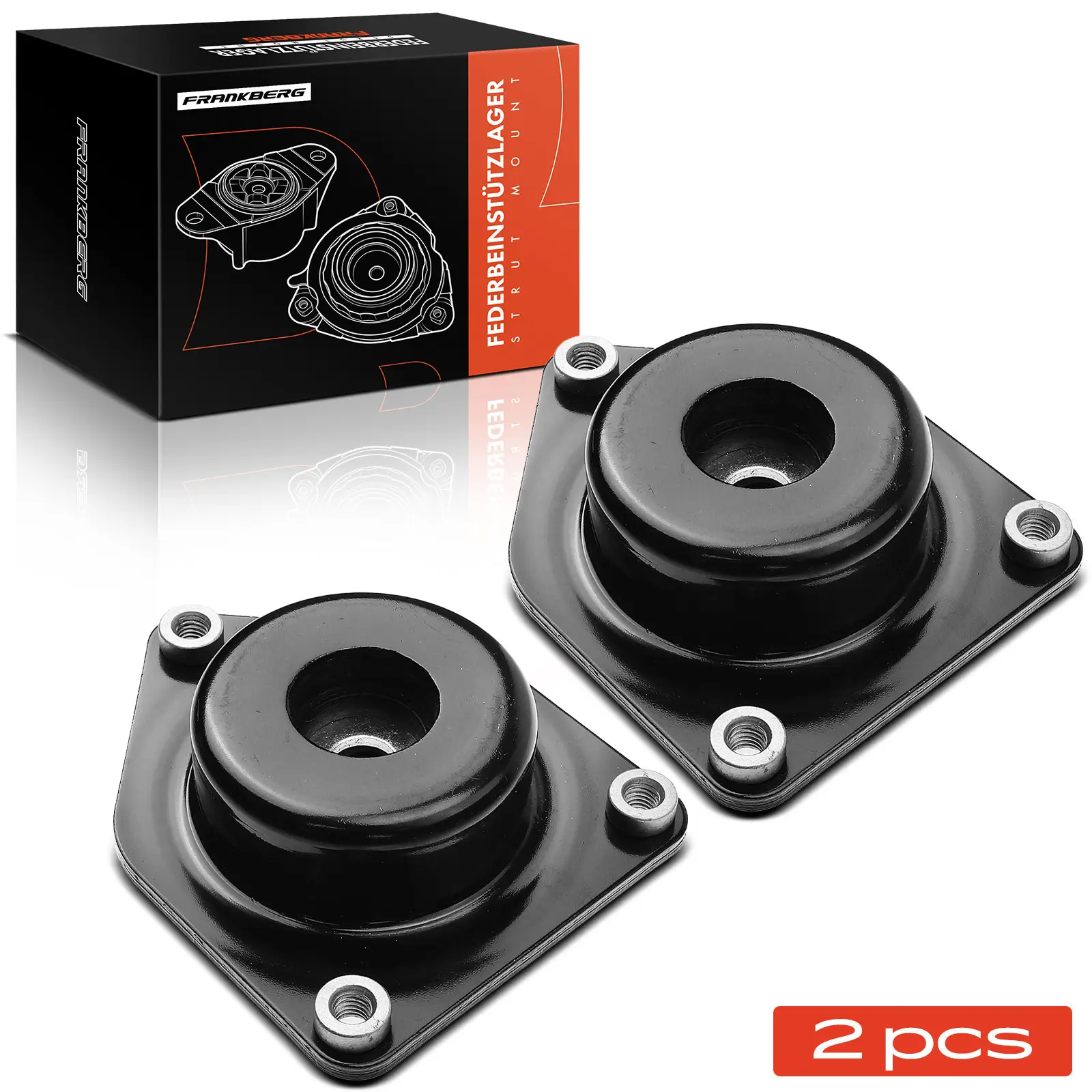Federbeinstützlager Vorderachse beidseitig Frankberg 5481FB0064429