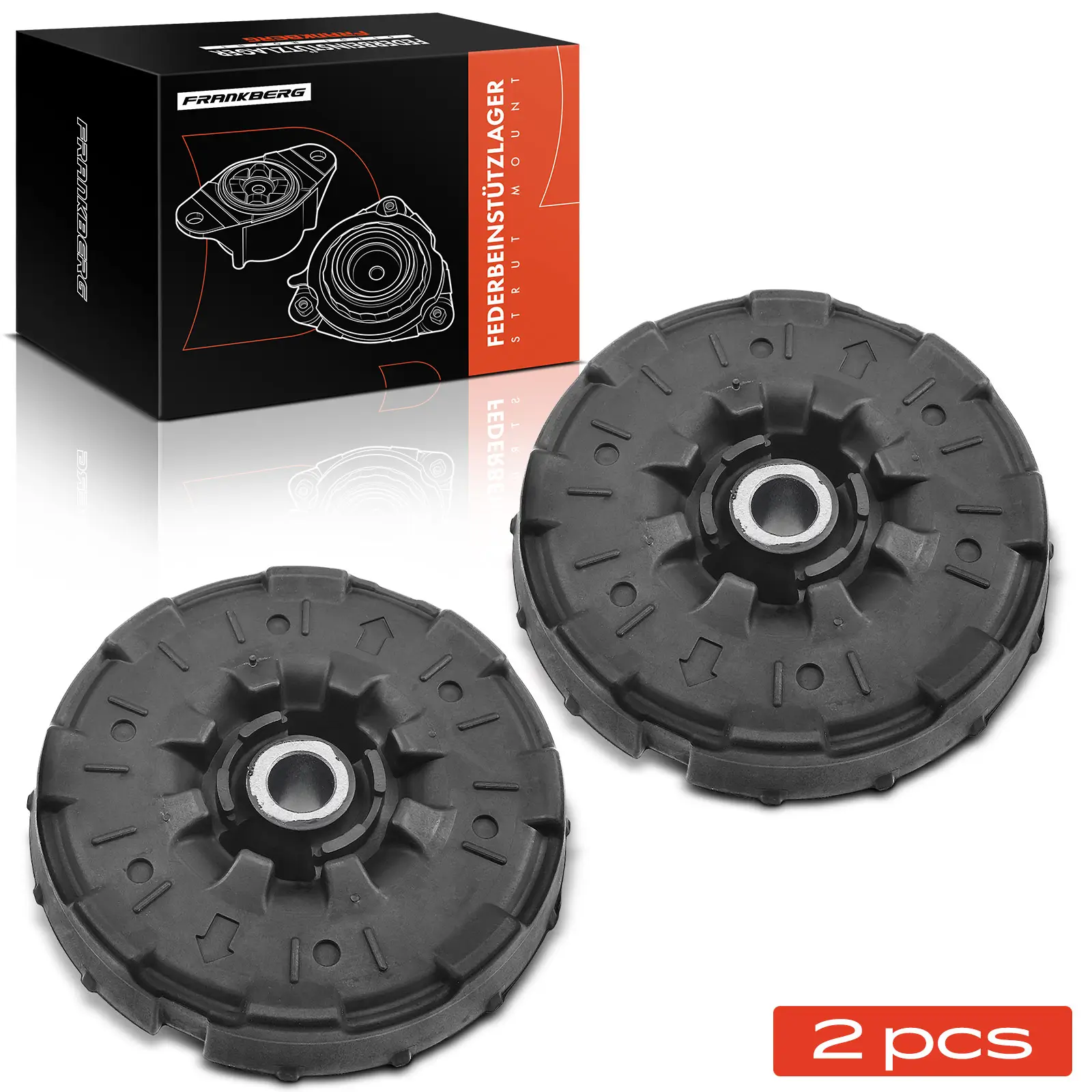 Federbeinstützlager Vorderachse beidseitig Frankberg 5481FB0064436