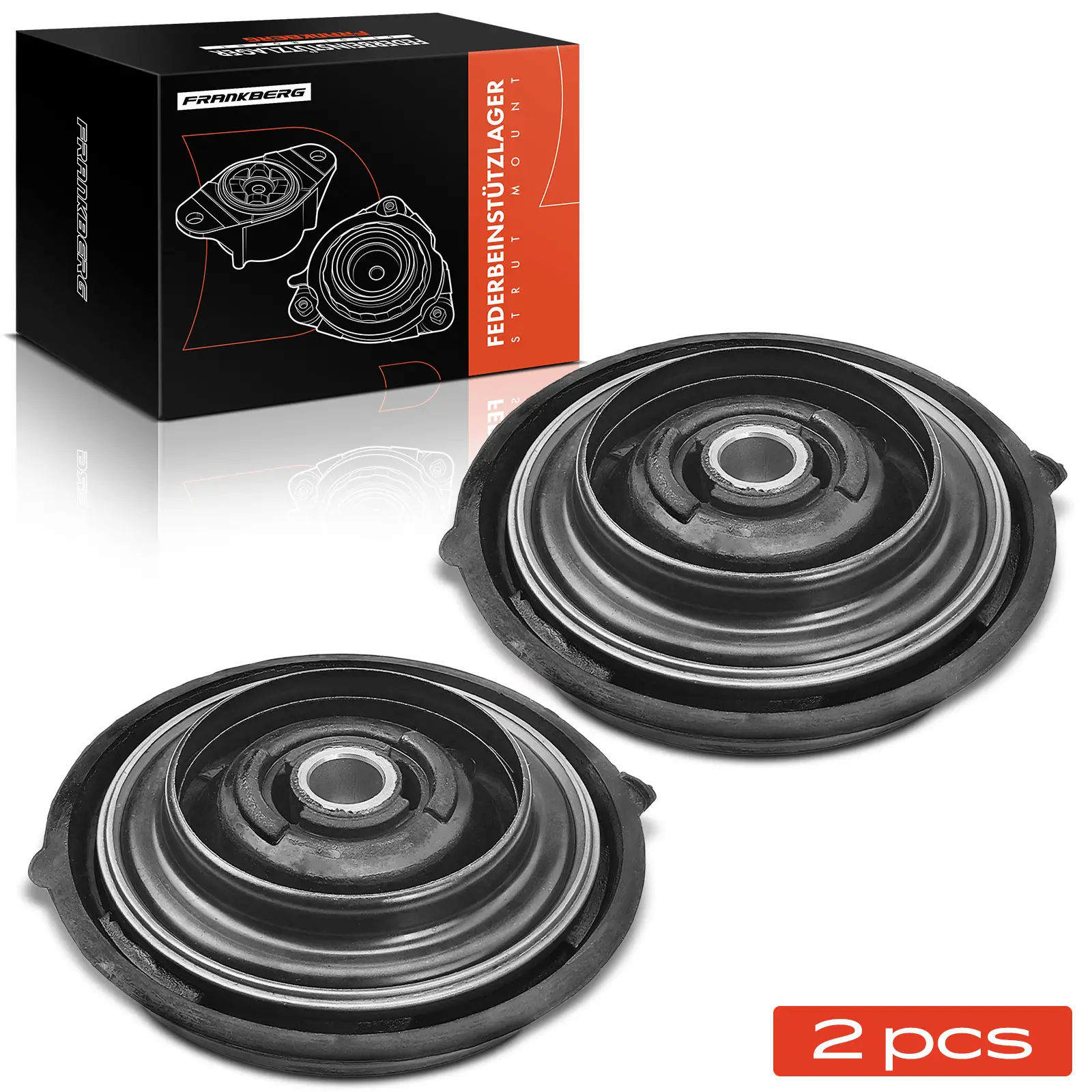 Federbeinstützlager Vorderachse beidseitig Frankberg 5481FB0064454