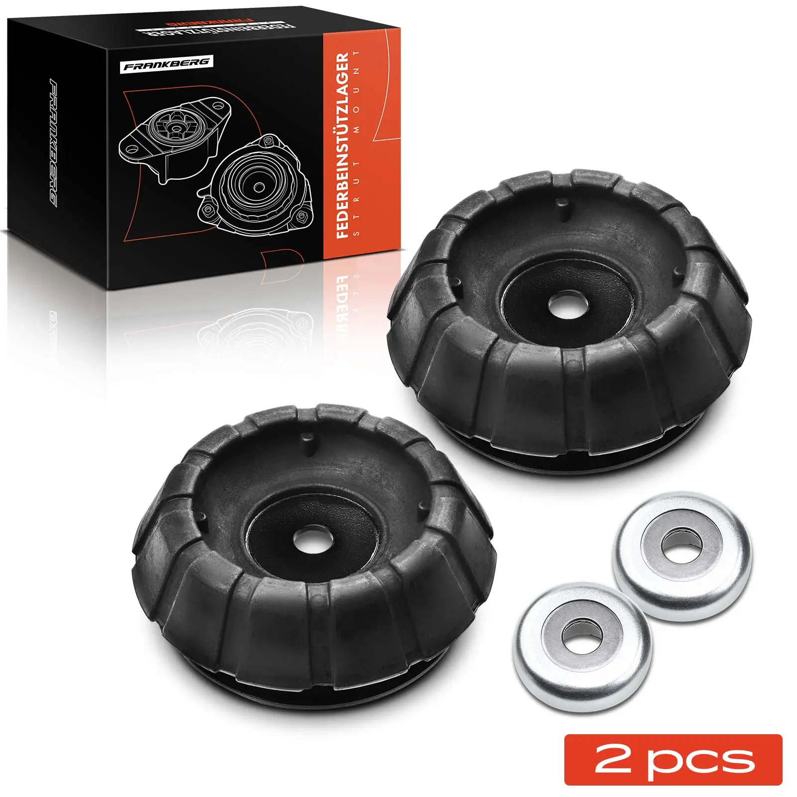 Federbeinstützlager Vorderachse beidseitig Frankberg 5481FB0064464