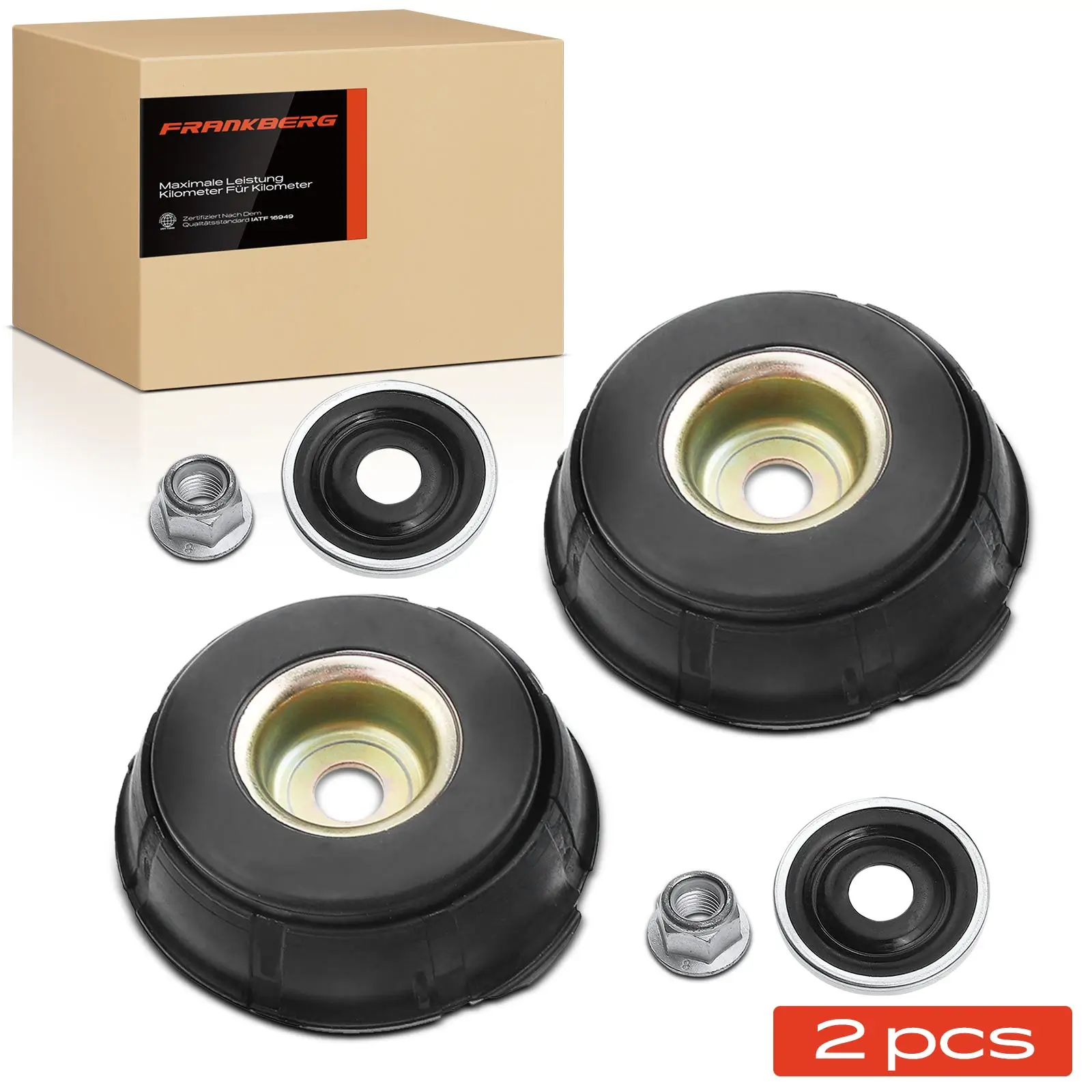 Federbeinstützlager Vorderachse beidseitig Frankberg 5481FB0064468