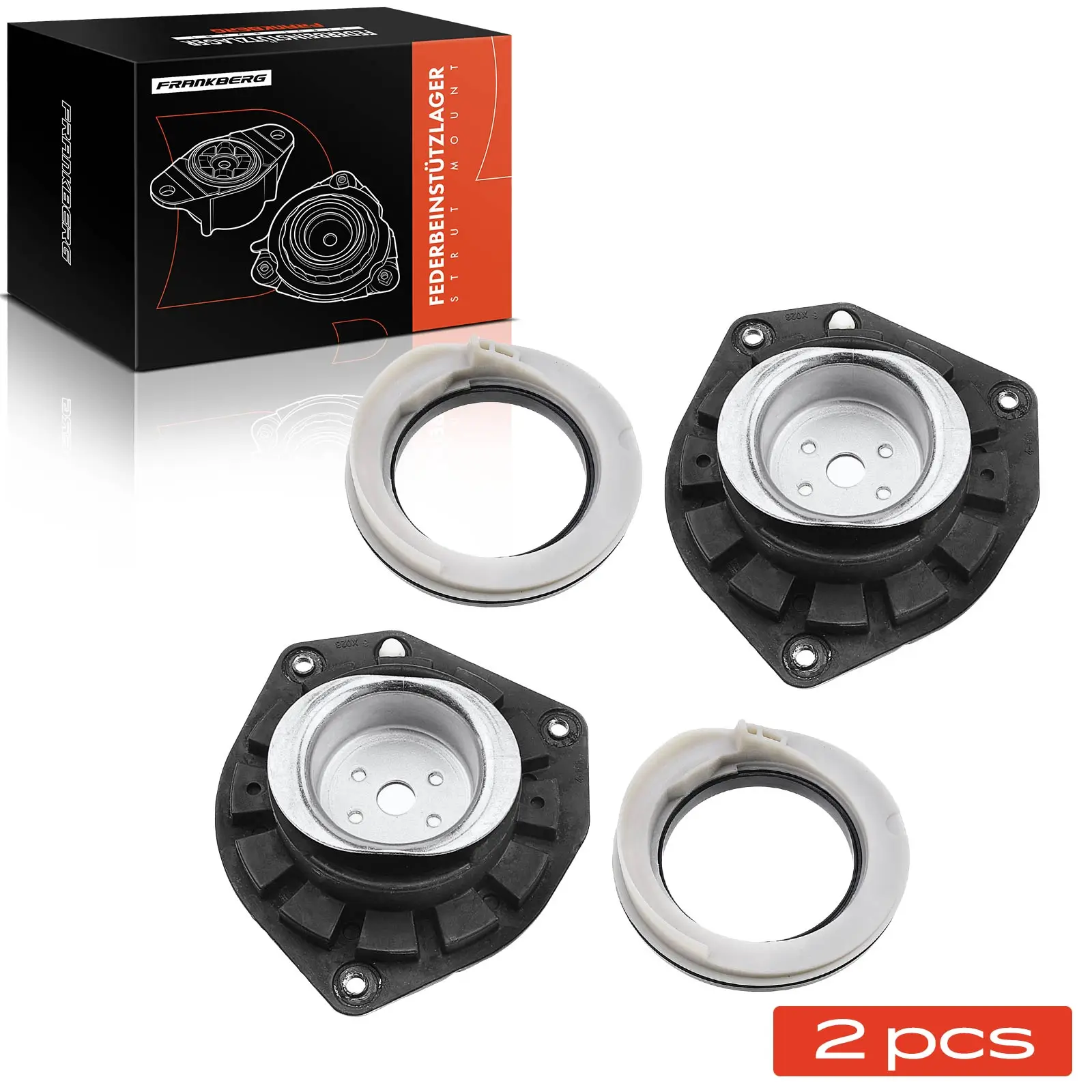 Federbeinstützlager Vorderachse beidseitig Frankberg 5481FB0064472