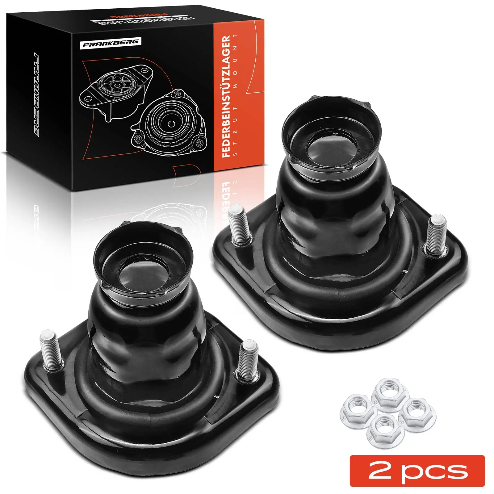 Federbeinstützlager Hinterachse beidseitig Frankberg 5481FB0064473
