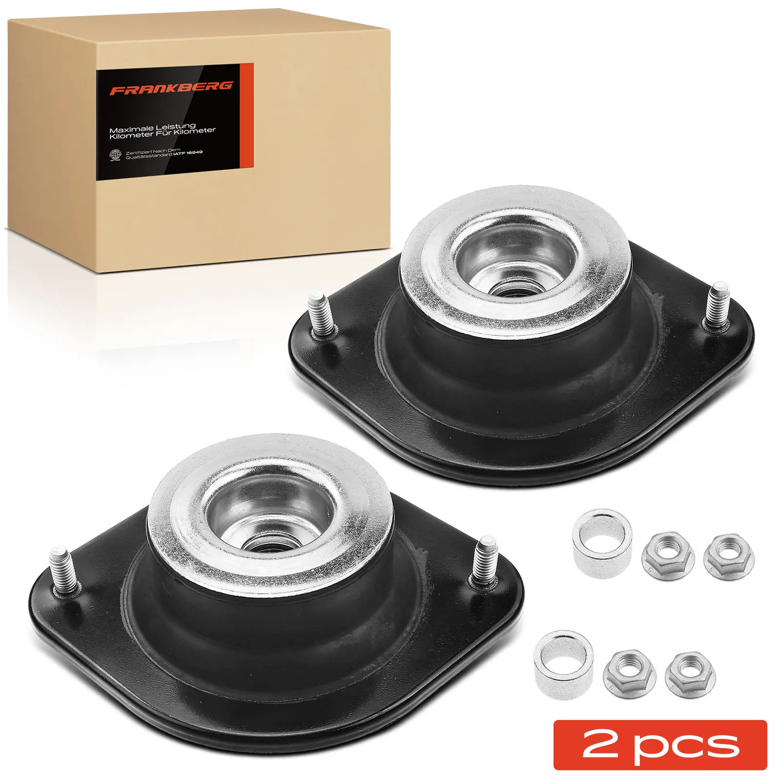 Federbeinstützlager Vorderachse beidseitig Frankberg 5481FB0064492