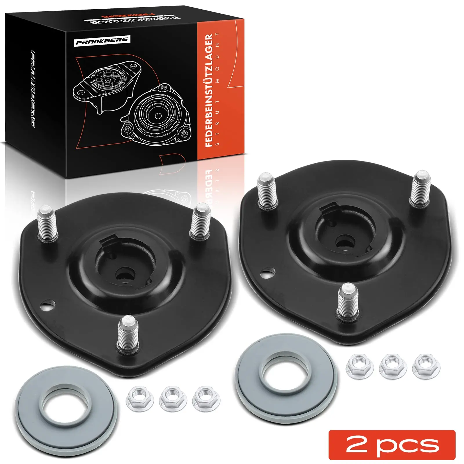 Federbeinstützlager Vorderachse beidseitig Frankberg 5481FB0064522