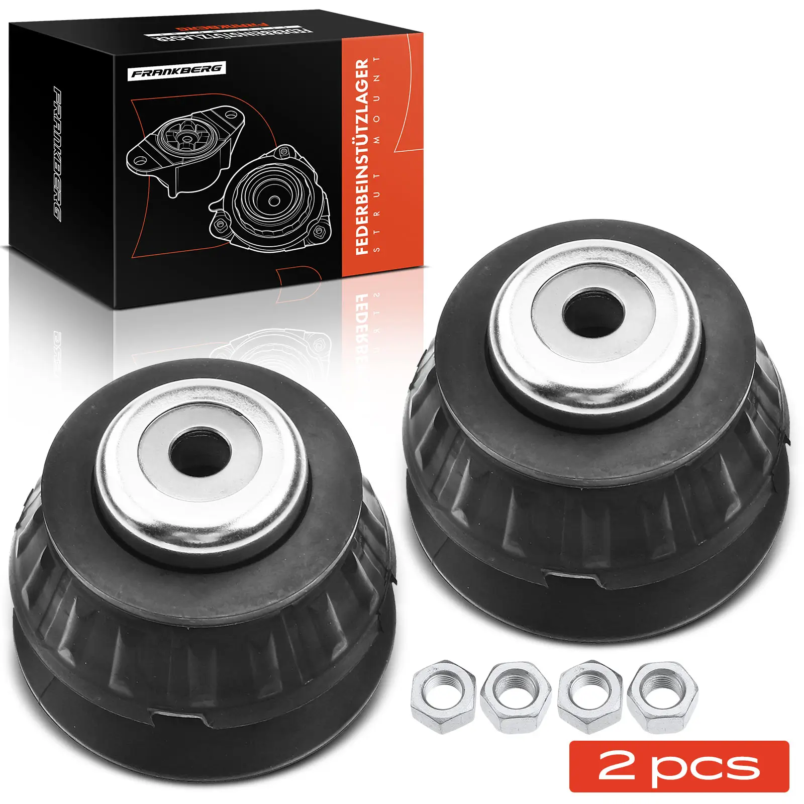 Federbeinstützlager Vorderachse beidseitig Frankberg 5481FB0064548