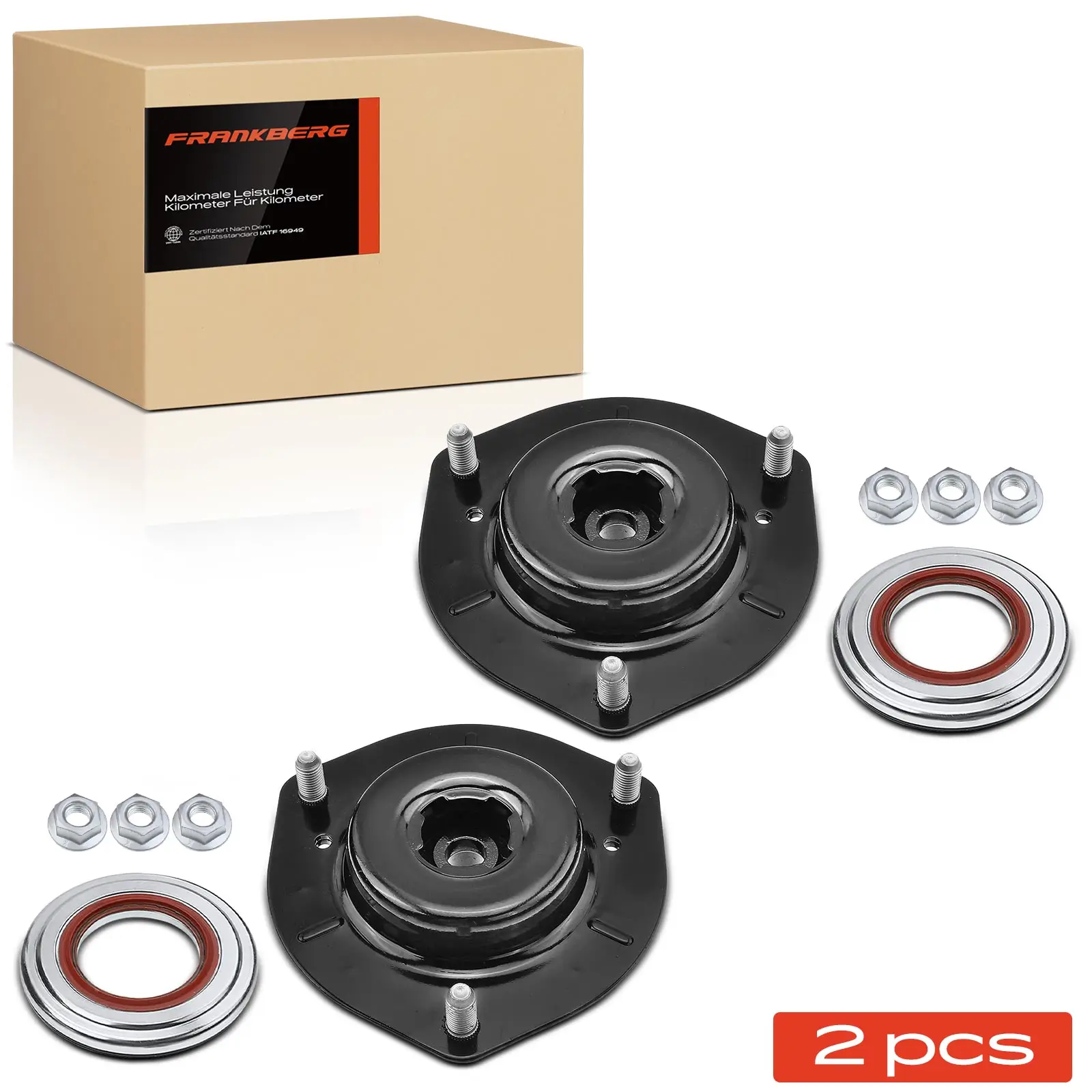 Federbeinstützlager Vorderachse beidseitig Frankberg 5481FB0064570