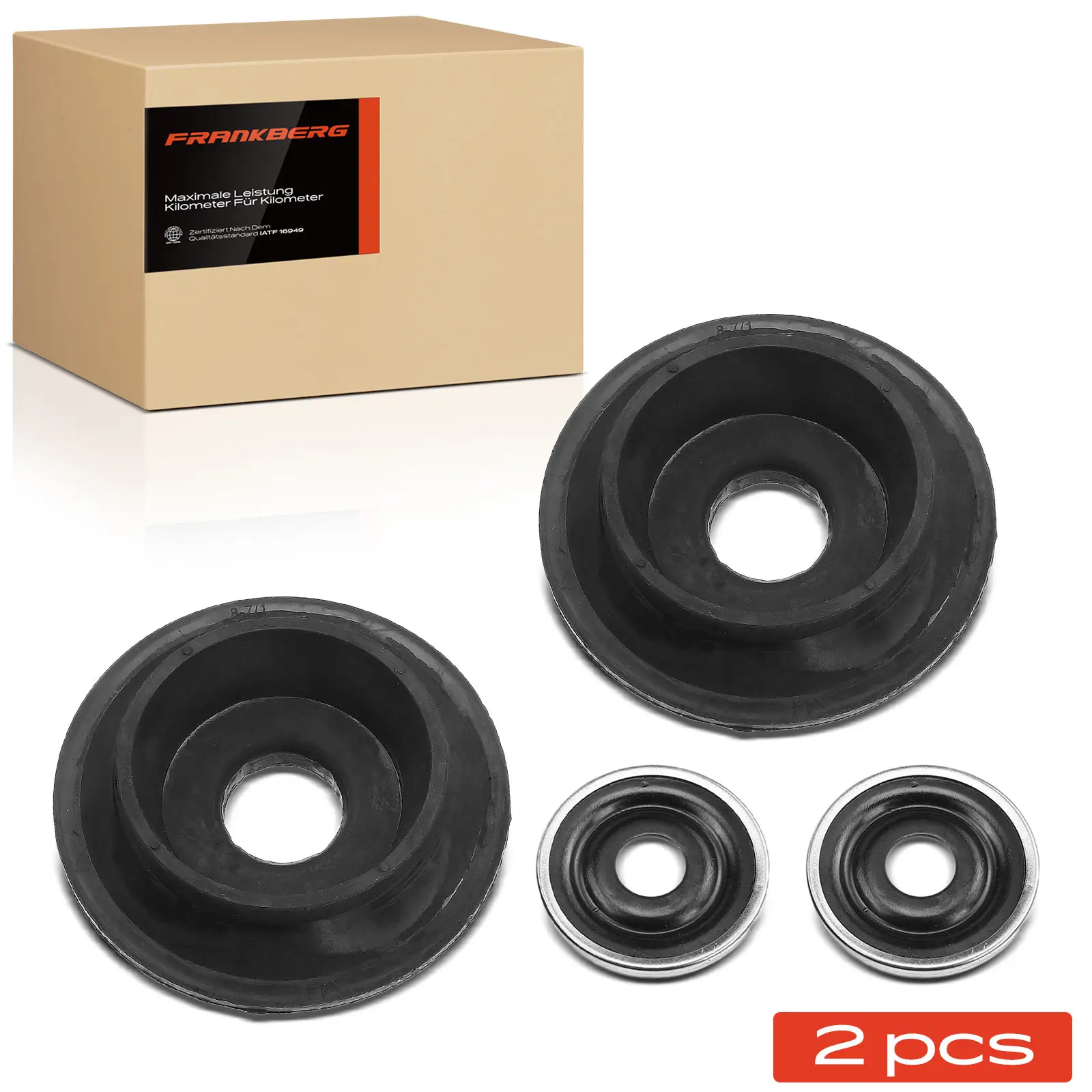 Federbeinstützlager Vorderachse beidseitig Frankberg 5481FB0064578